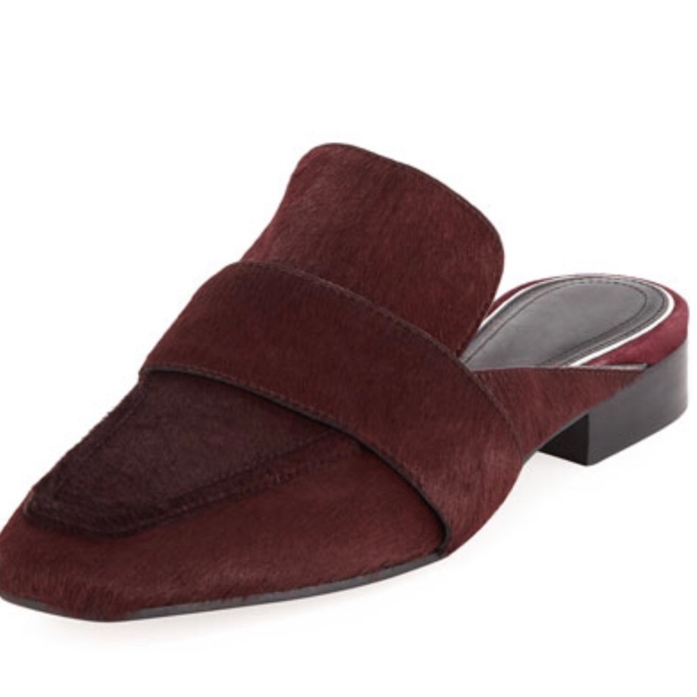 RAG AND BONE CARSON FUR SLIDE MULES